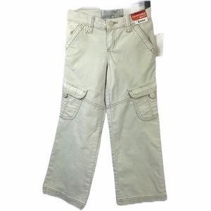 Old Navy Boy’s Velvet Cargo Cream Tan Chinos Pants NWT